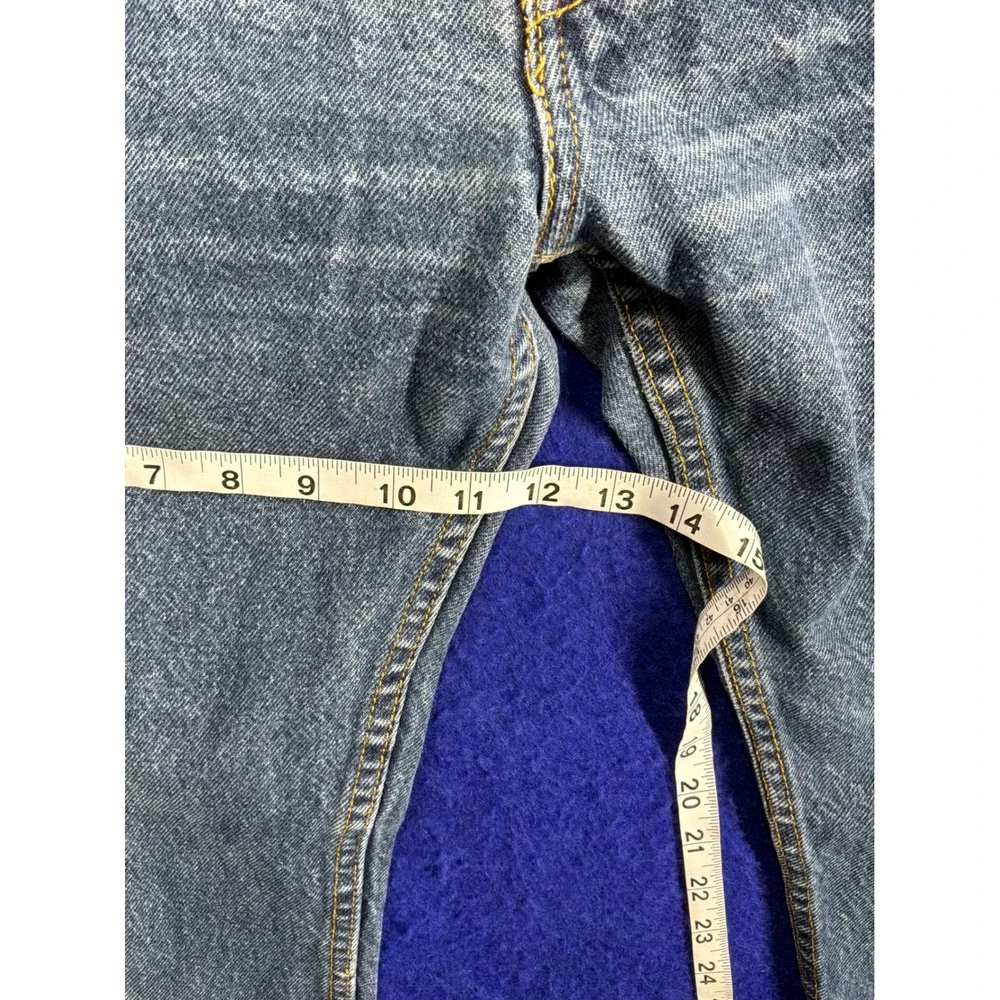 Vintage Mens Levis 505 Regular Fit Jeans 33x30 Medium Wash Blue Straight Leg